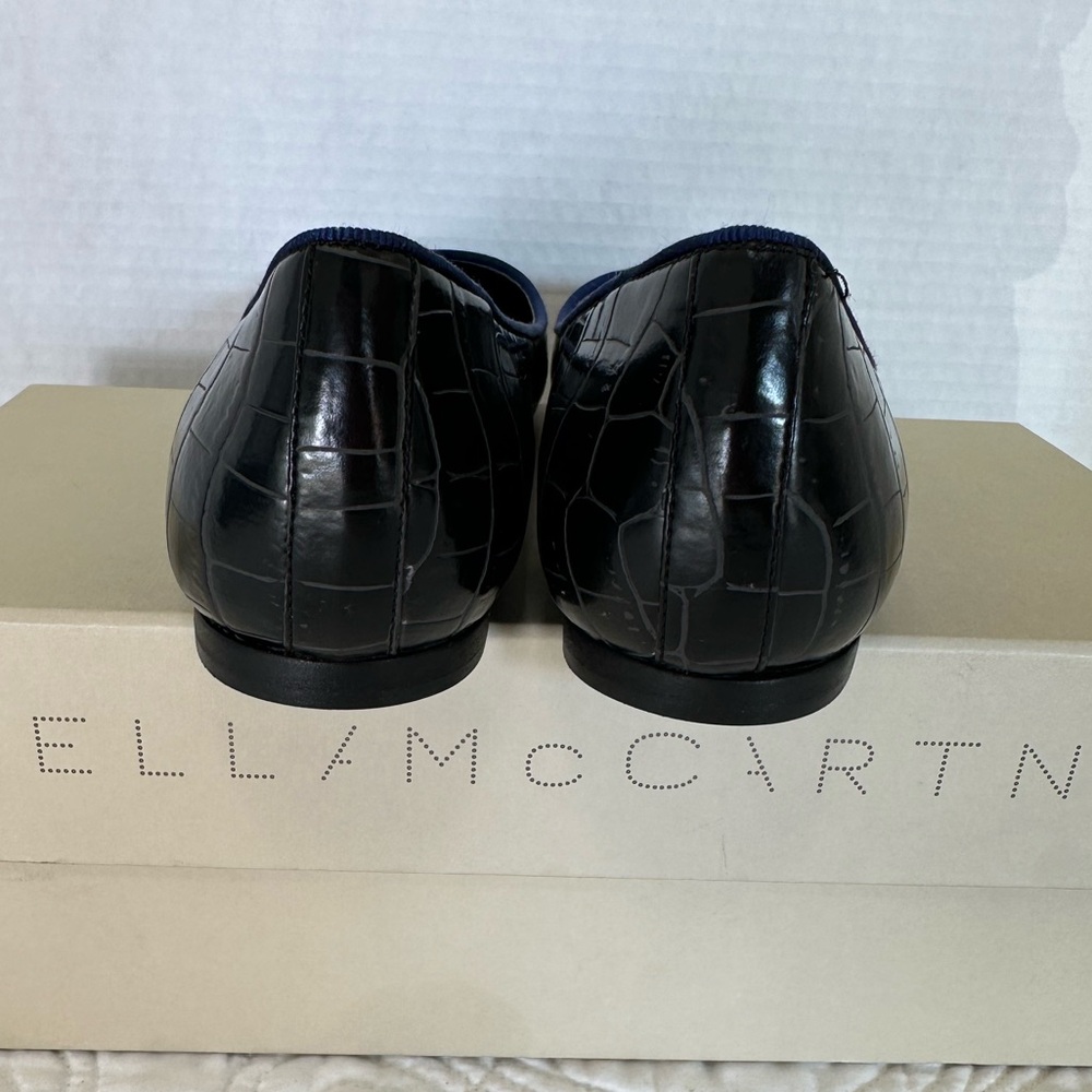 PRICE REDUCED!  Stella McCartney Blue Ballet Flats Size 8 (38 EU) - Picture 8 of 10